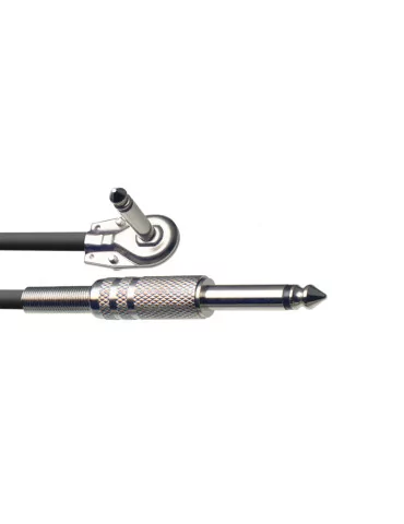  STAGG SGC6PL Instrument cable, jack/jack (m/m, straight/L-shaped), 6 m (20"), S-series|MusicGoodDeal  2