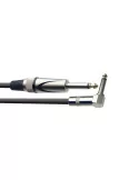  STAGG SGC10PL DL Instrument cable, jack/jack (m/m, straight/L-shaped), 10 m (33"), heavy-duty connectors, S-series|MusicGoodDea