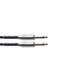  STAGG SGC3VT BK 3M/10FT VINTWEED CABLE-BLACK|MusicGoodDeal 