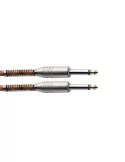  STAGG SGC3VT OR 3M/10FT VINTWEED CABLE-ORANGE|MusicGoodDeal 