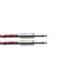  STAGG SGC3VT RD 3M/10FT VINTWEED CABLE-RED|MusicGoodDeal 
