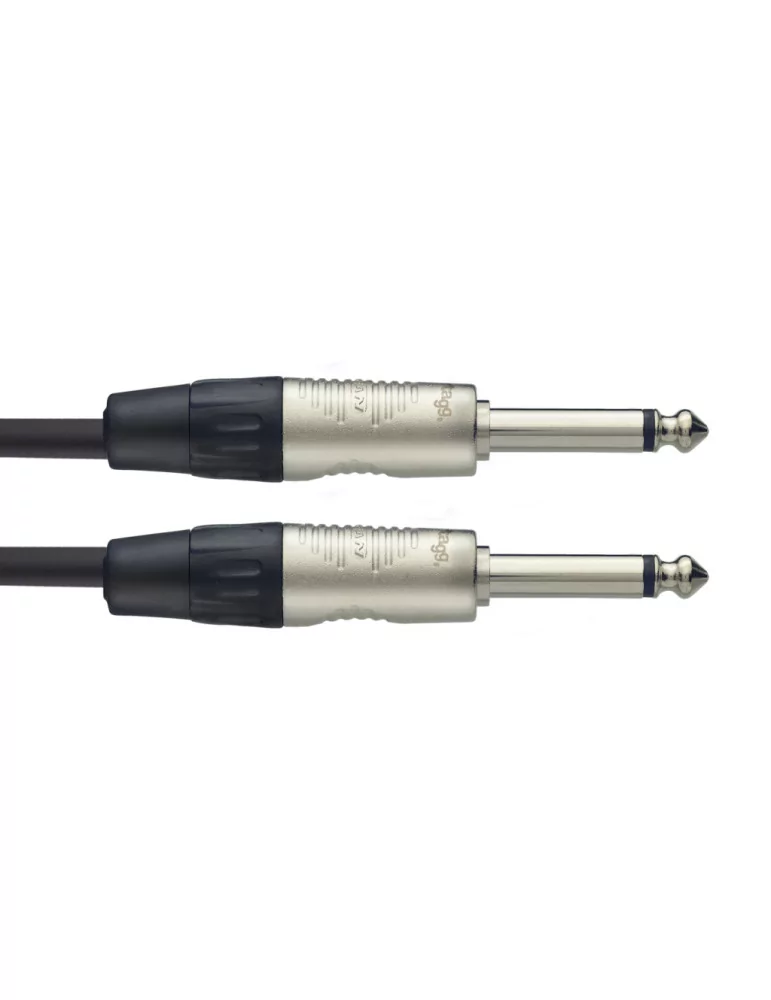  STAGG NGC1,5R Instrument cable, jack/jack (m/m), 1.5 m (5')|MusicGoodDeal 