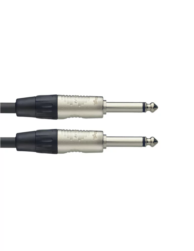  STAGG NGC3R Instrument cable, jack/jack (m/m), 3 m (10')|MusicGoodDeal 