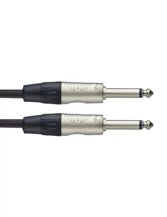  STAGG NGC6R Instrument cable, jack/jack (m/m), 6 m (20')|MusicGoodDeal 