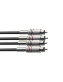  STAGG STC3C Twin cable, RCA/RCA (m/m), 3 (10')|MusicGoodDeal 