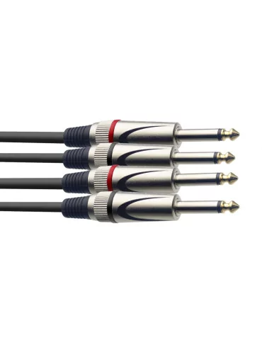  STAGG STC10P Twin cable, jack/jack (m/m), 10 m (33')|MusicGoodDeal 