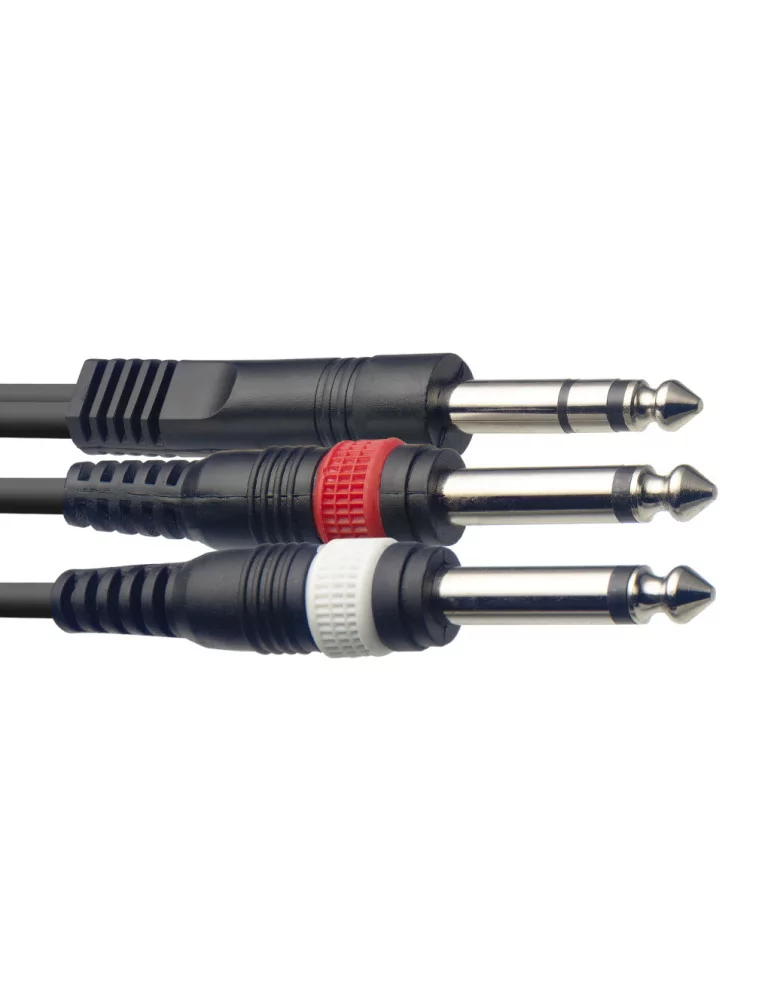  STAGG SYC6/PS2P E Y cable, jack/jack (m/m), 6 m (20')|MusicGoodDeal 