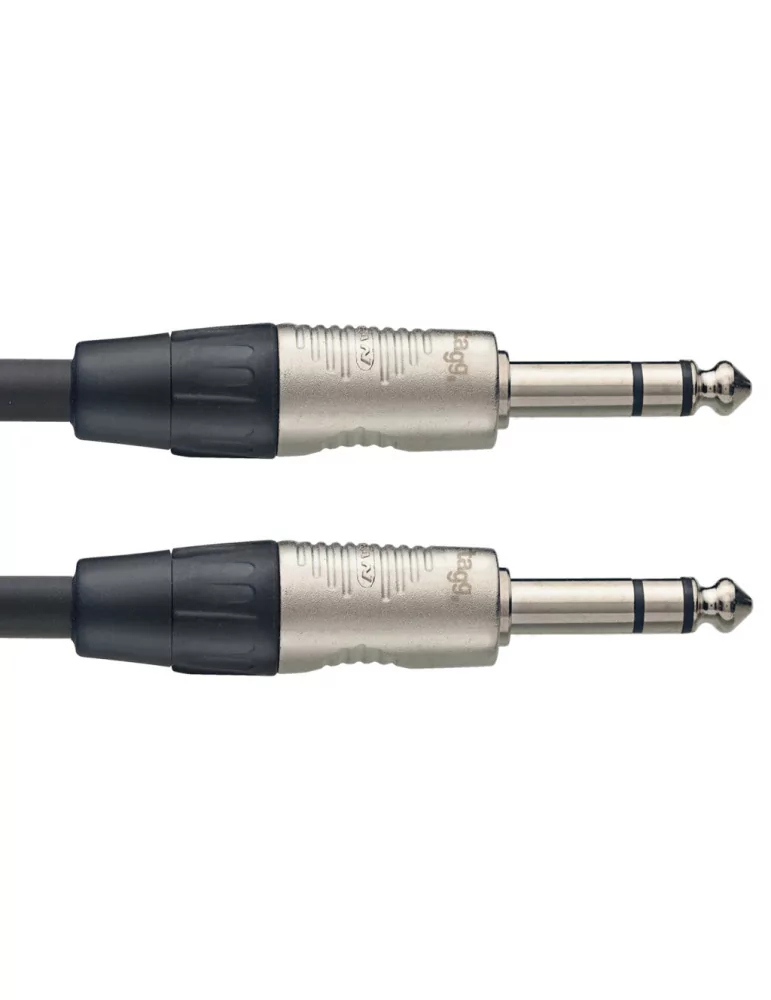  STAGG NAC1PSR N series audio cable, jack/jack (m/m), stereo, 1 m (3')|MusicGoodDeal 