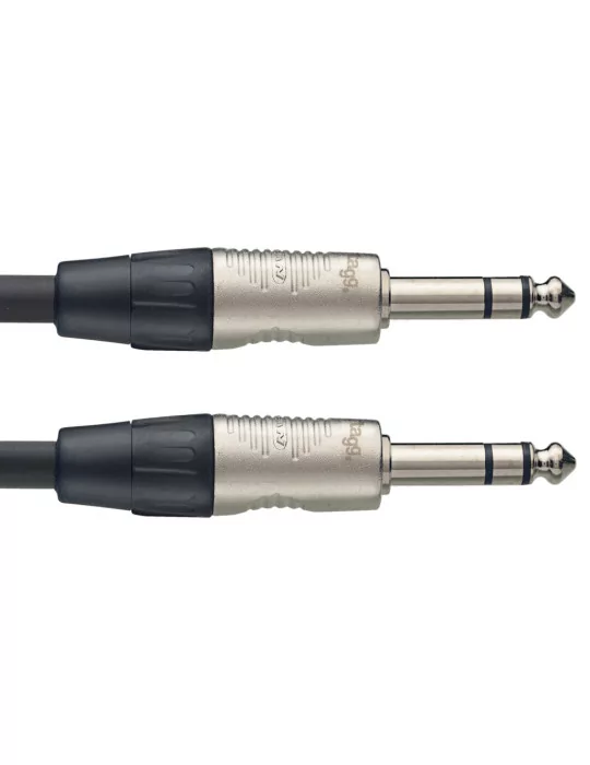  STAGG NAC6PSR N series audio cable, jack/jack (m/m), stereo, 6 m (20')|MusicGoodDeal 