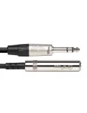  STAGG NAC3PSJSR N series audio cable, jack/jack (m/f), stereo, 3 m (10')|MusicGoodDeal 