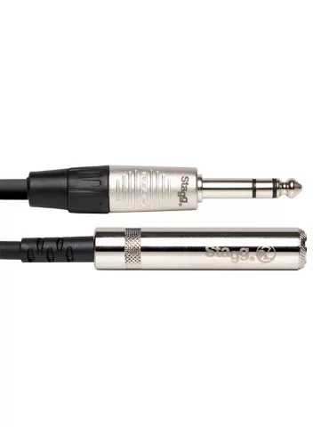  STAGG NAC3PSJSR N series audio cable, jack/jack (m/f), stereo, 3 m (10')|MusicGoodDeal  2