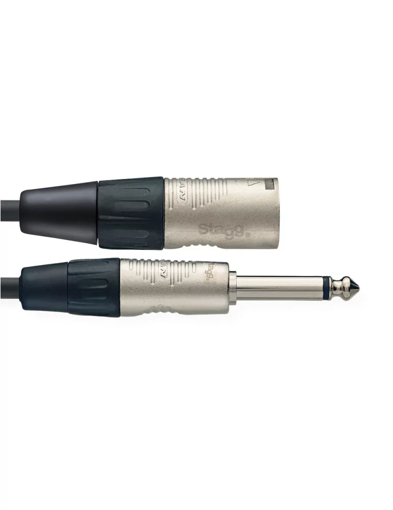  STAGG NAC6PXMR N-Series Audio Cable - Mono Phone Plug|MusicGoodDeal 