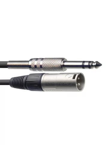  STAGG SAC3PSXM DL Cable de audio, XLR / jack (m / m), 3 m, balanceado|MusicGoodDeal 
