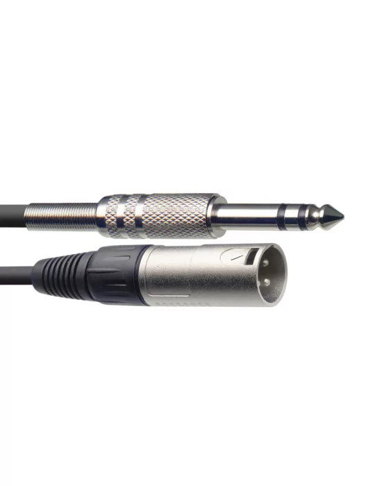  STAGG SAC6PSXM DL Audio cable, XLR/jack (m/m), 6 m (20'), symmetric|MusicGoodDeal 
