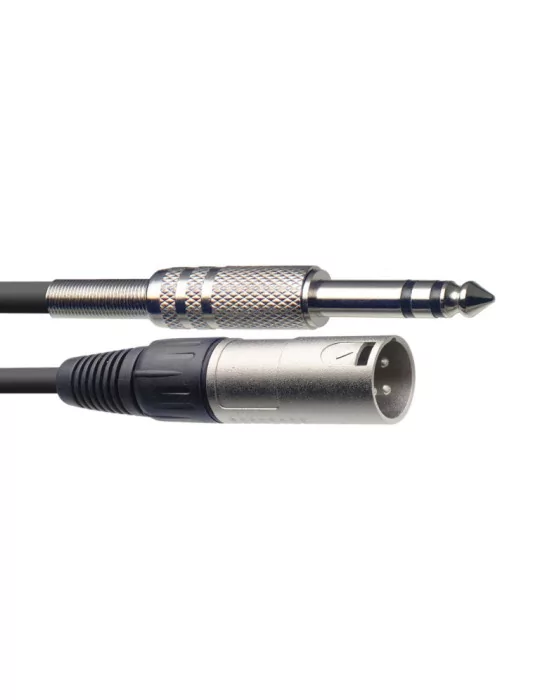  STAGG SAC6PSXM DL Audio cable, XLR/jack (m/m), 6 m (20'), symmetric|MusicGoodDeal 