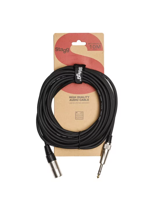  STAGG SAC10PSXM DL Audio-Kabel XLR/Klinke (m/m) 10 m symmetrisch|MusicGoodDeal 
