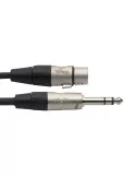  STAGG NAC1PSXFR Serie N, cable de audio, jack / XLR (m / f), estéreo, 1 m|MusicGoodDeal 