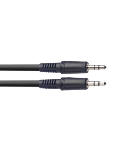  STAGG SAC1MPSMPSB 8283Audio cable, mini jack/mini jack (m/m), 1 m (3')|MusicGoodDeal 