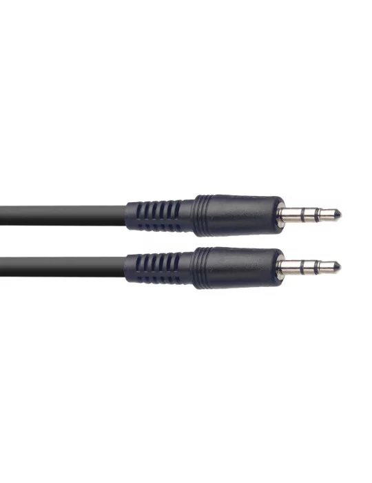  STAGG SAC1MPSMPSB 8283Audio cable, mini jack/mini jack (m/m), 1 m (3')|MusicGoodDeal 