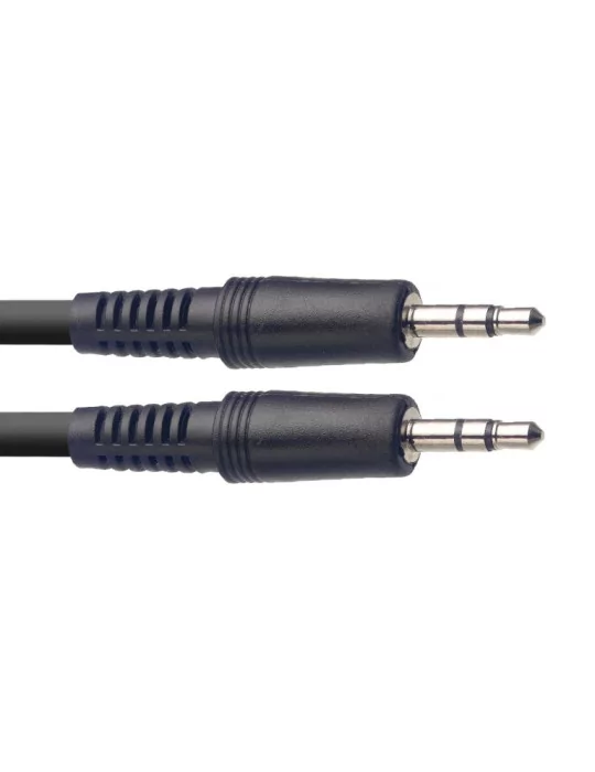  STAGG SAC1MPSMPSB 8283Audio cable, mini jack/mini jack (m/m), 1 m (3')|MusicGoodDeal 