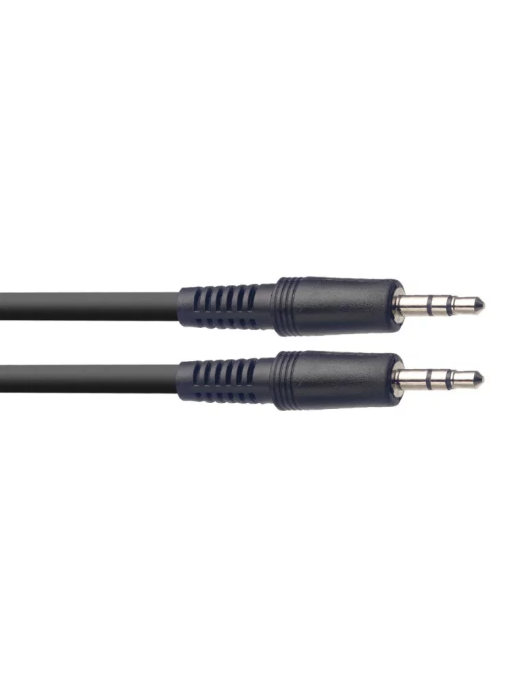  STAGG SAC2MPSMPSB Cable de audio, miniconector / miniconector (m / m), 2 m|MusicGoodDeal 