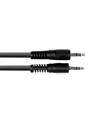  STAGG SAC6MPSMPSB Audio cable, mini jack/mini jack (m/m), 6 m (20')|MusicGoodDeal 