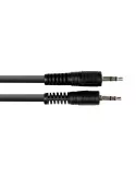  STAGG SAC6MPSMPSB Audio cable, mini jack/mini jack (m/m), 6 m (20')|MusicGoodDeal 