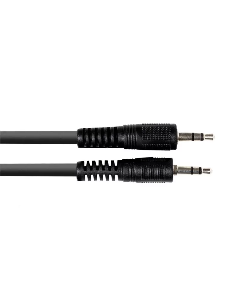 STAGG SAC6MPSMPSB Audio cable, mini jack/mini jack (m/m), 6 m (20')|MusicGoodDeal 