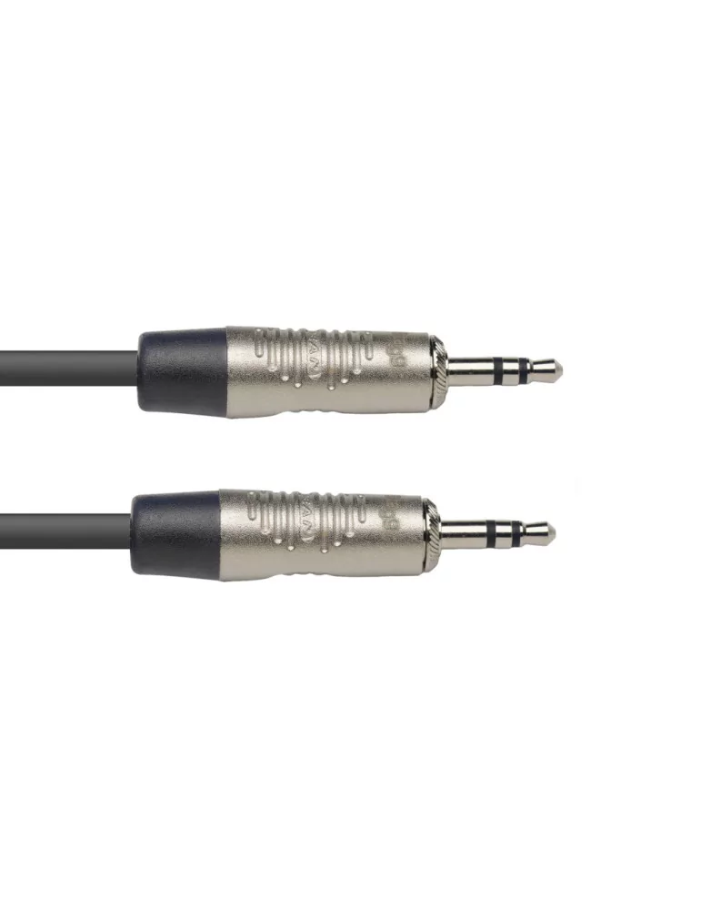 STAGG NAC6MPSR Serie N, cable de audio, miniconector / miniconector (m / m), estéreo, 6 m|MusicGoodDeal 