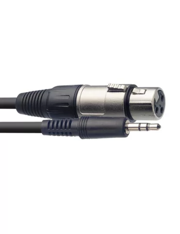  STAGG SAC3MPSBXF Audio cable, XLR/mini jack (f/m), 3 m (10')|MusicGoodDeal  2