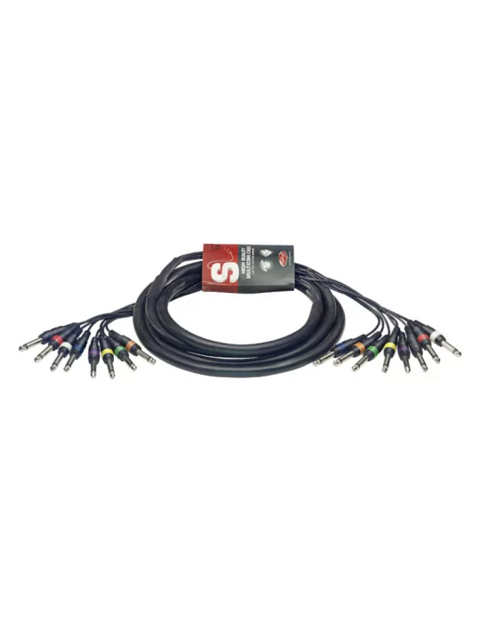  STAGG SML3/8P8P E Multicorekabel - 8 x Monoklinke/ 8 x Monoklinke|MusicGoodDeal 