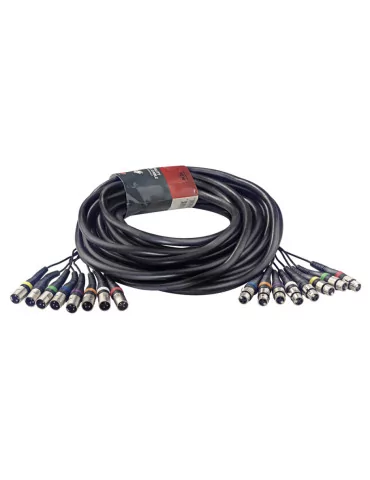  STAGG SML15/8XF8XM E 15 m/50 ft. Multicore Cable - 8 x f. XLR/8 x m|MusicGoodDeal 