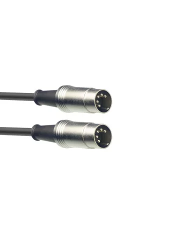  STAGG SMD1 MIDI cable, DIN/DIN (m/m), 1 m (3'), metal connectors|MusicGoodDeal  2