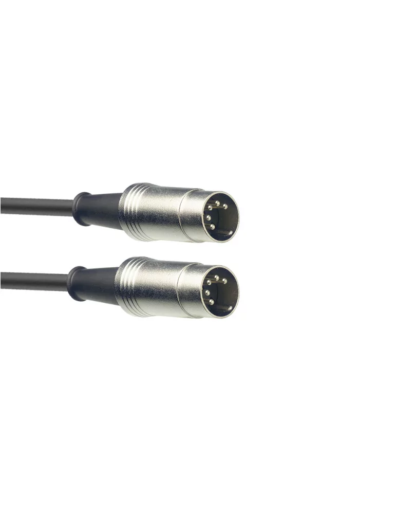  STAGG SMD1 MIDI cable, DIN/DIN (m/m), 1 m (3'), metal connectors|MusicGoodDeal 