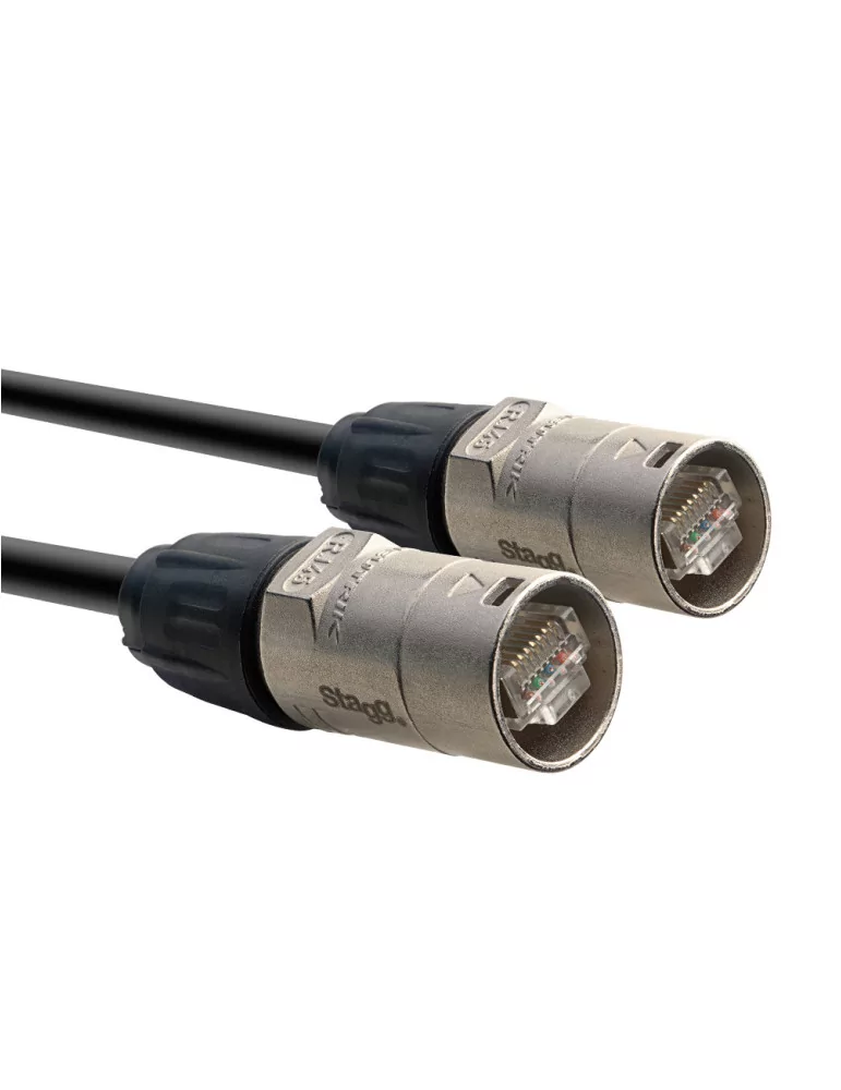  STAGG XCC50ECRL X series CAT6 SFTP network cable, (m/m), 50 m (160'), on cable reel|MusicGoodDeal 