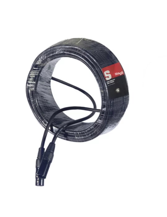  STAGG SDX15-3 Cable DMX, XLR / XLR (m / f), 15 m|MusicGoodDeal 