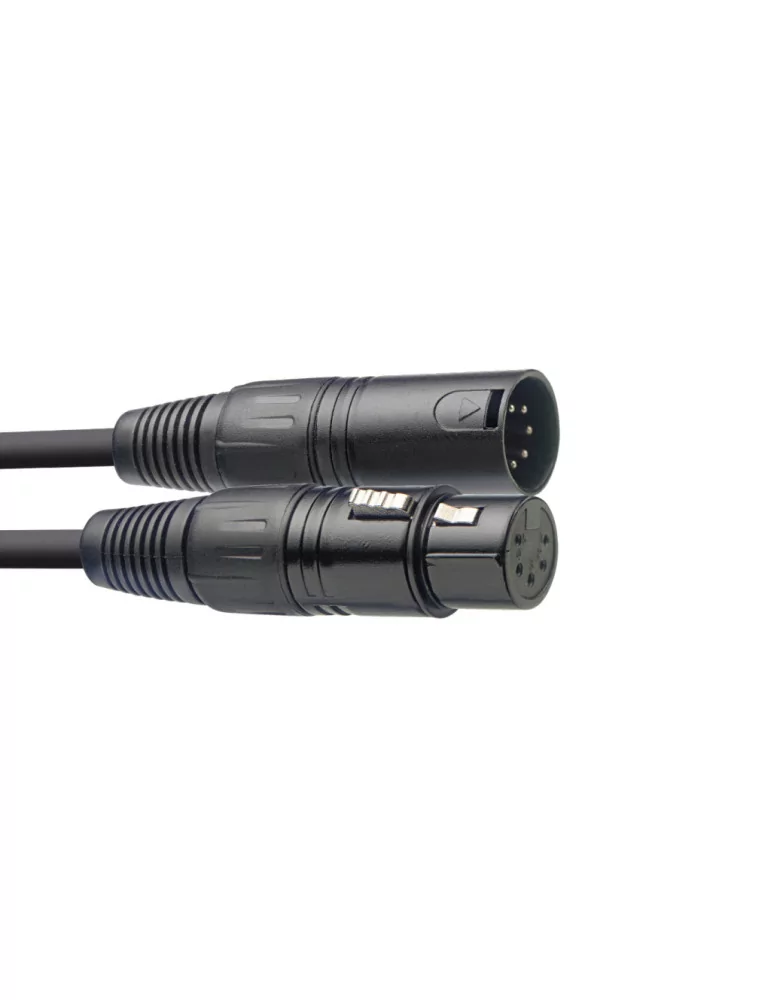  STAGG SDX3-5 DMX cable, XLR/XLR (m/f) (5 pins), 3 m (10')|MusicGoodDeal 
