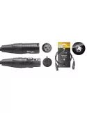  STAGG NDX1,5R-3 DMX cable, XLR/XLR (m/f) (3 pins), 1.5 m (5'), N-series|MusicGoodDeal 