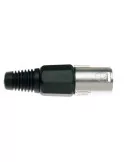  STAGG 926H Nickel plated male Pro XLR plug|MusicGoodDeal 