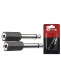  STAGG AC-PMJFSH Adapter Stereobuchse/ Monoklinke - 2 Stück im Blister|MusicGoodDeal 