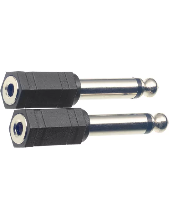  STAGG AC-PMJFSH Adapter Stereobuchse/ Monoklinke - 2 Stück im Blister|MusicGoodDeal 