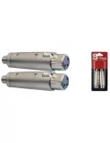  STAGG AC-XFCFH 2 x XLR W/ Cinch W adapter im blister|MusicGoodDeal 
