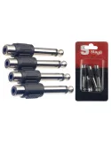  STAGG AC-PMCFH 4 x klinke/ Cinch W adapter im blister|MusicGoodDeal 