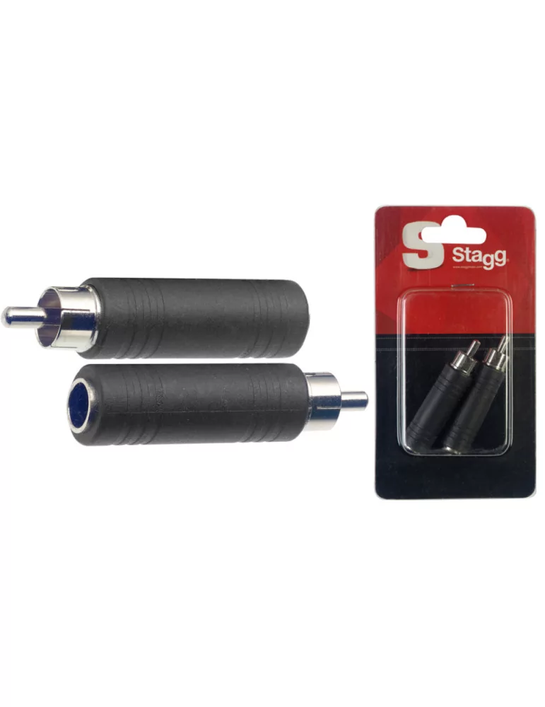  STAGG AC-PFCMH 2 x Buchse / Cinch M adapter im blister|MusicGoodDeal 