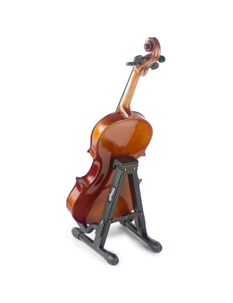  STAGG SUVM-A100BK Foldable "A" stand for ukuleles, mandolins and violins|MusicGoodDeal 