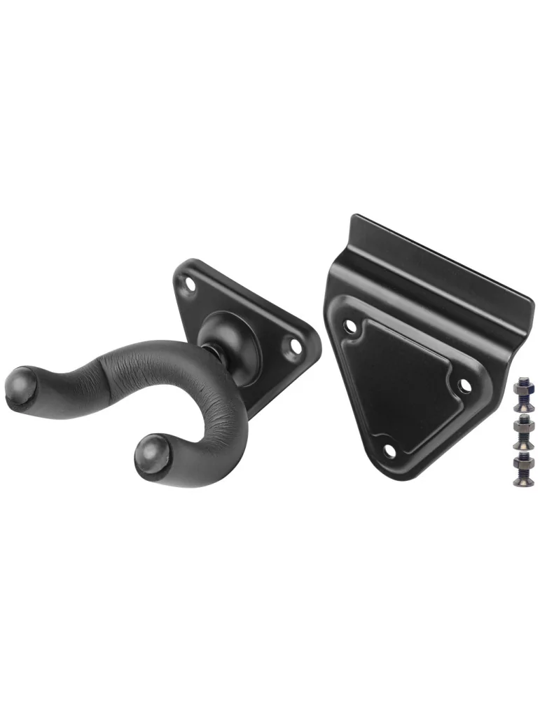 STAGG GUH-A2 Wall-mount guitar holder for electric guitar, short model|MusicGoodDeal 