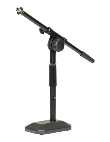 STAGG MIS-1112BK Soporte de micrófono con brazo - Modelo de mesa|MusicGoodDeal 