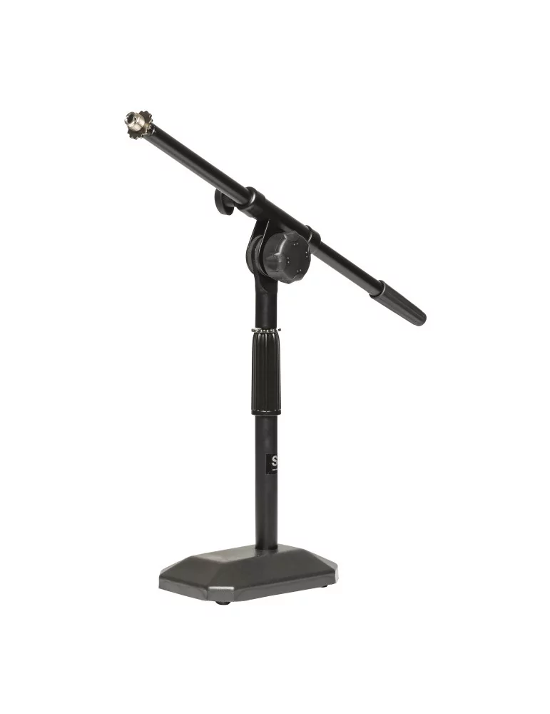  STAGG MIS-1112BK Soporte de micrófono con brazo - Modelo de mesa|MusicGoodDeal 