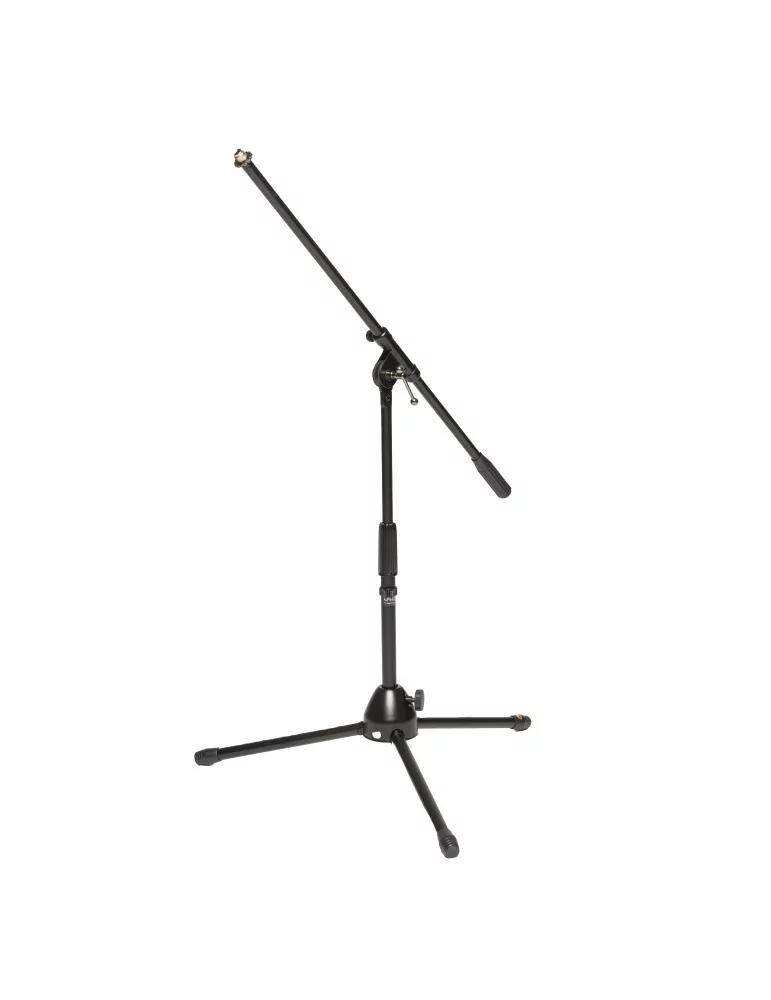  STAGG MIS-0804BK Soporte de micrófono de 2 secciones con base plegable, modelo corto|MusicGoodDeal 