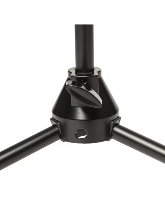 STAGG MIS-2004BK Soporte de micrófono con brazo telescópico - Modelo corto|MusicGoodDeal 